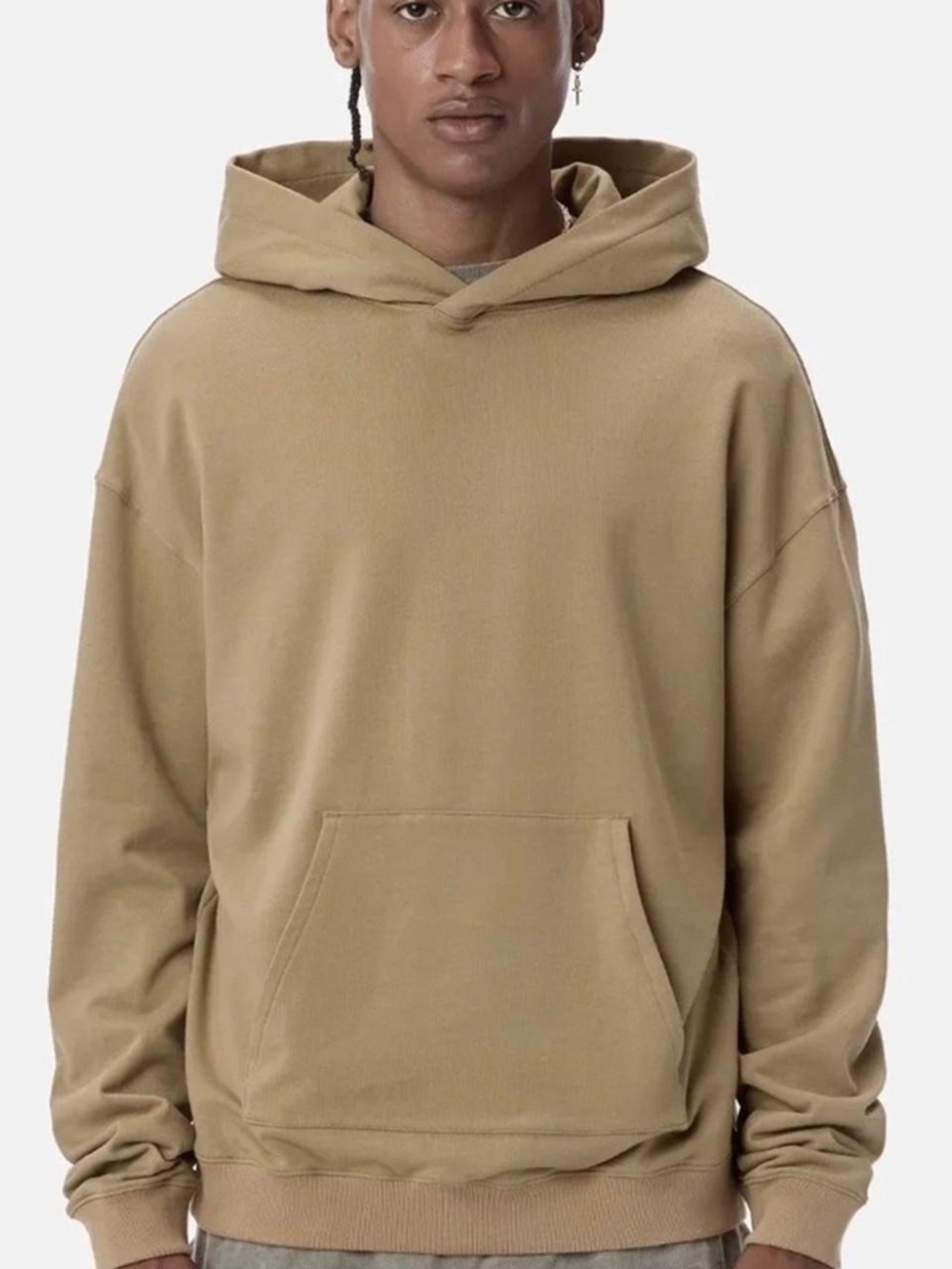 John Elliott x Nike Lab x LeBron James Nitrogen Hoodie - Khaki Sz Medium